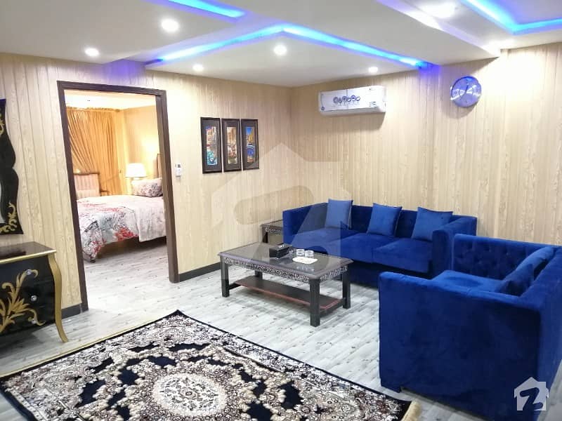 A BEAUTIFUL 1 BED LUXURY FURNISHED FLATE FOR RENT IN GULMOHAR BLOCK SECTOR C BAHRIA TOWN LAHORE