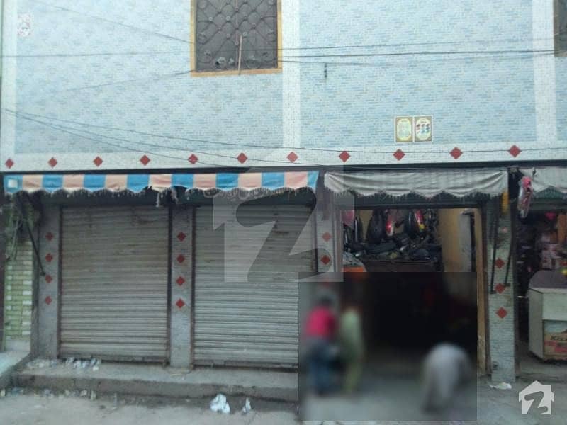 7 Marla Semi Commercial  House With 4 Shops Is Available For Sale