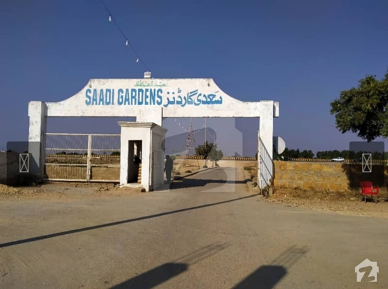 Saadi Garden Block 2 Plot Available For Sale