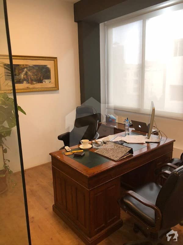 Fully Furnished 1495 Sq ft Office Space Available For Rent At Most Prestigious Location Of Bukhari Commercial Area Phase 6 Dha Karachi
