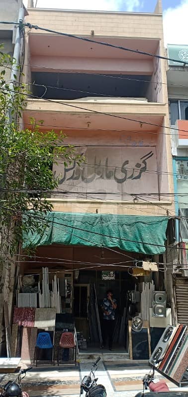 گزری روڈ کراچی میں 3 مرلہ دکان 8 کروڑ میں برائے فروخت۔