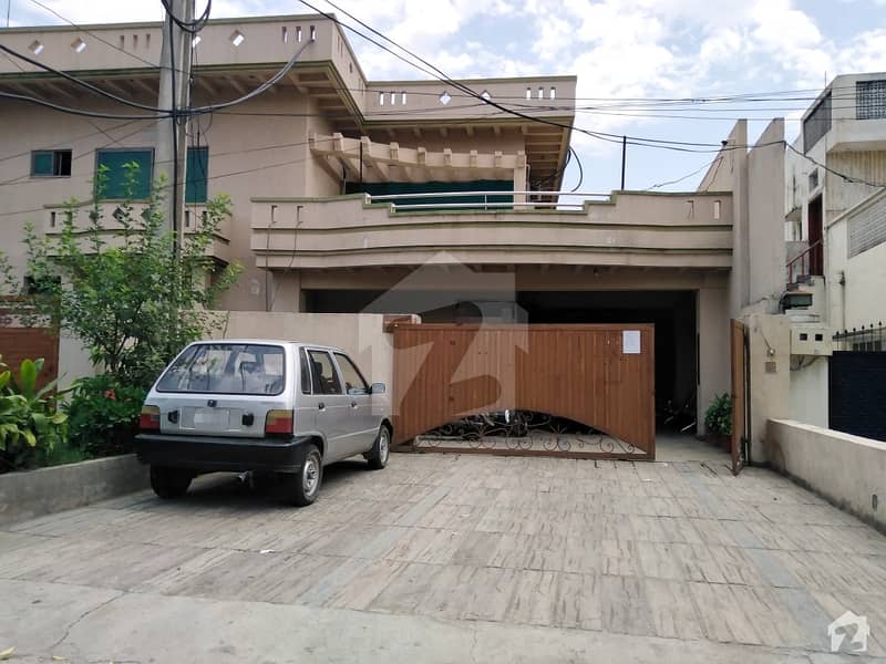 Semi Commercial House For Sale In The Most Posh Area Of Rawalpindi 2 Side Open On Main Boulevard 80 Feet Road