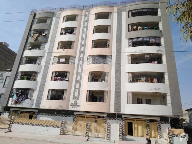 Zam Zam Heights Unit No. 6,  1237 Square Feet Flat For Sale In Latifabad Hyderabad