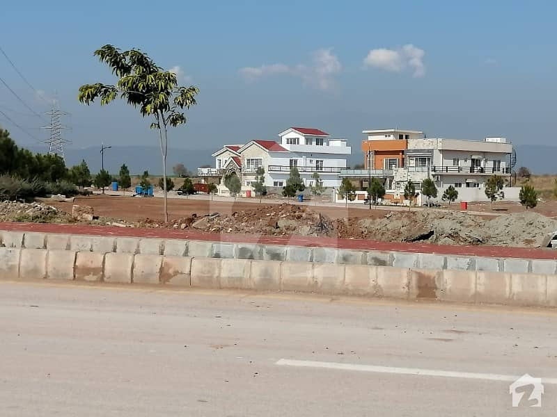 Sector C 1kanal Corner Plot With Extra Land On Main Boulevard For Sale In Bahria Enclave Islamabad