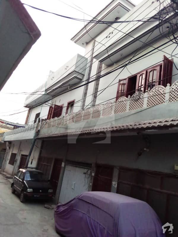 Double Storey House On Corner Location For Sale Street 10 Shah Khalid Colony Chaklala Rawalpindi Near Old Islamabad Airport