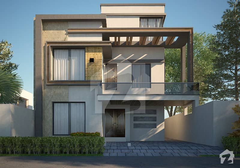 10 Marla House Grey Structure For Sale In Bahria Town