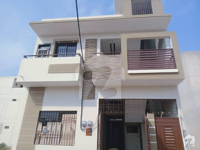 گلشنِ معمار - سیکٹر کیو گلشنِ معمار گداپ ٹاؤن کراچی میں 4 کمروں کا 5 مرلہ مکان 1.2 کروڑ میں برائے فروخت۔