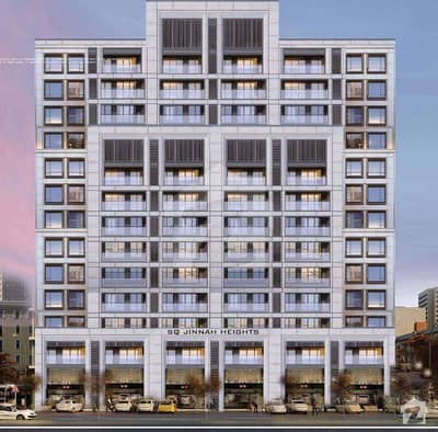 Jinnah Heights Theme Park Facing Residential Project Flat For Sale Jinnah Heights Theme Park Facing Residential Project Flat For Sale