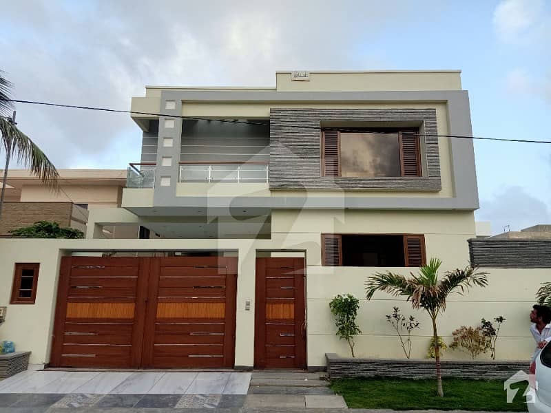 500 Yards West Open Beautiful Modern Brand New Bungalow With Basement In Prime Location Of Dha Phase 7 Karachi
