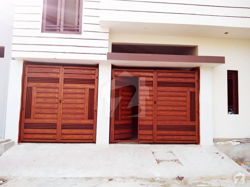 200 Sq Yard New Double Storey Bungalow Available For Sale At Bilal Cottage Wadhu Wah Road Qasimabad Hyderabad