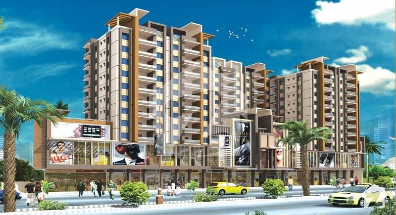 1153 Sq Feet 04 Rooms  Apartment Available For Sale In Easy Installments At Signature Tower Opposite Rajputana Hospital Hyderabad