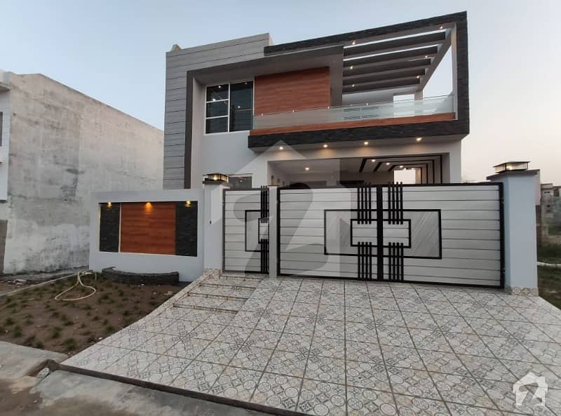 10 Marla Brand New Beautiful Solid Construction House At Hot Location For Sale