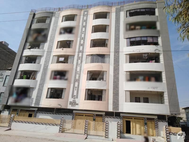 1237 Square Feet 6th Floor Flat Available For Sale In Latifabad Unit 6 Zam Zam Heights Hyderabad