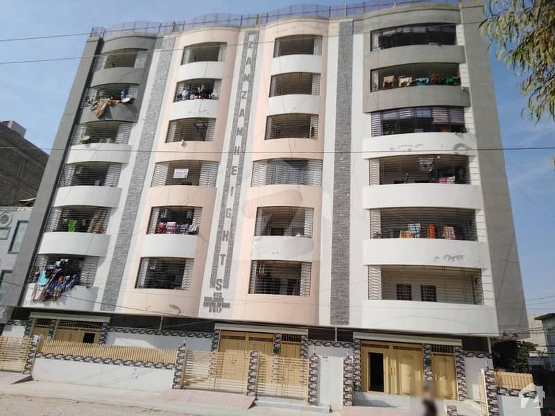 1237 Square Feet 6th Floor Flat Available For Sale In Latifabad Unit 6 Zam Zam Heights Hyderabad
