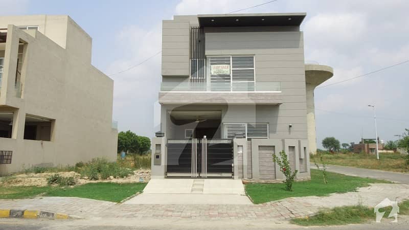 5 Marla Brand New Corner House For Sale In Bankers Avenue Cooperative Housing Society Lahore