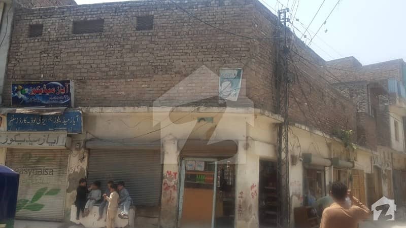6.5 Marla Corner House With 6 Shops Available For Sale In Bashirabad  At Canal  Char Sadda Road And Pajjadi Road