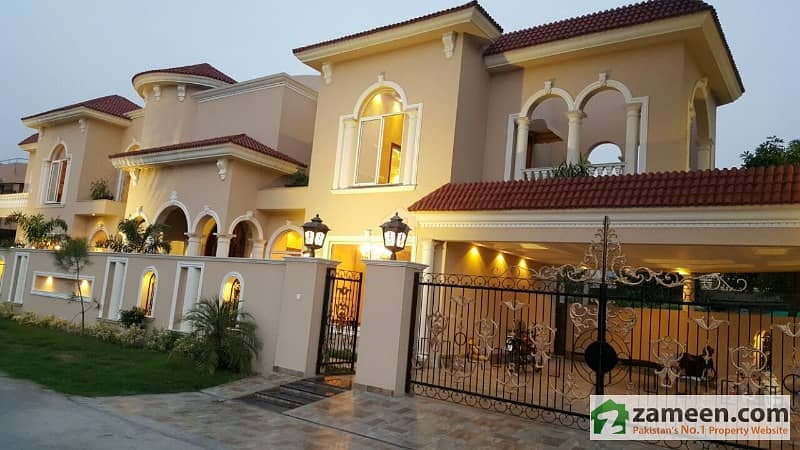 34 Marla Spanish Designer Bungalow On Wapda Town  Lahore