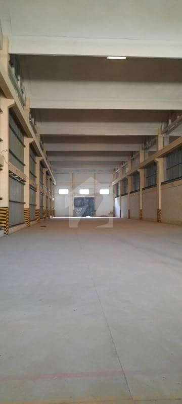 Warehouse For Rent At Port Qasim On Main Road