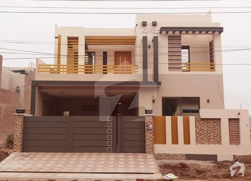 10 Marla Double Storey Residential House Wapda Town E Block For Sale
