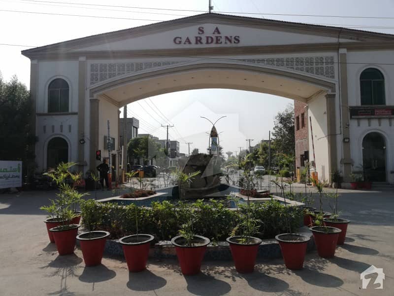 4 Marla Residential Plot File Is Available In Sa Garden Phase 2 Lahore