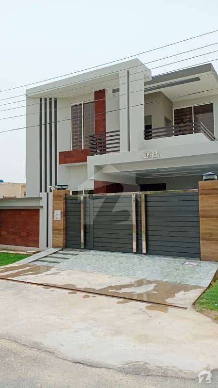 10 Marla Brand New Double Storey House Park Facing For Sale