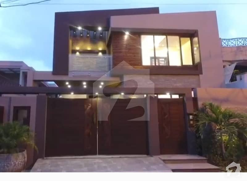 500 Sq Yards Brand New Architect Designed Bungalow Available For Sale