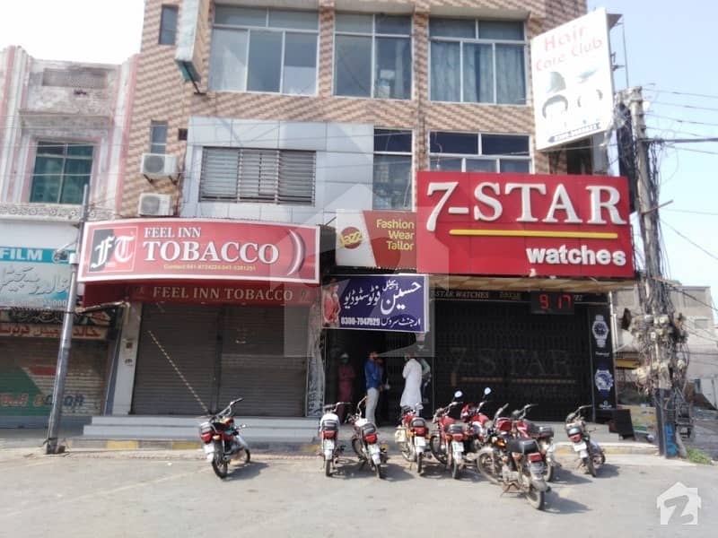 250 Sq Feet Commercial Pair Shop For Sale In Shami Plaza D Ground Faisalabad