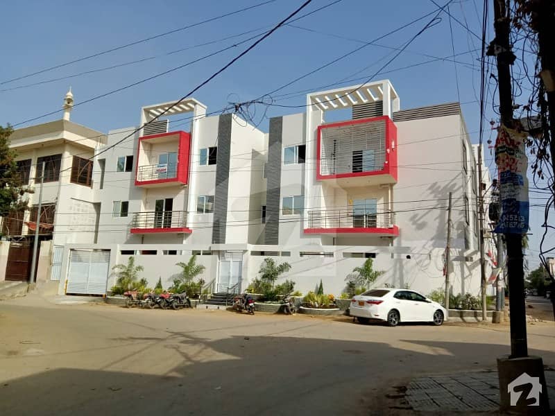Brand New 02 Bedroom Plus Drawing Dining Apartment  with Roof available for sale