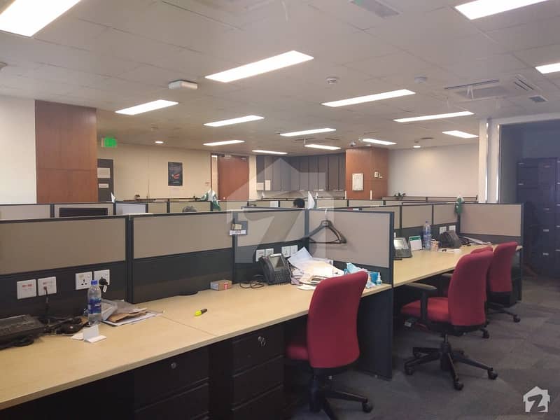 2000 Sq Ft Semi Furnished Office Space For Rent In Good Office Project Of Clifton