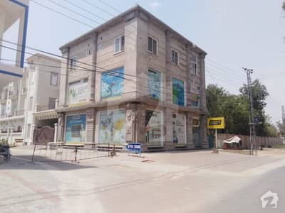 7 Marla Triple Storey Commercial Building For Rent In Garden Area Satellite Town Bahawalpur