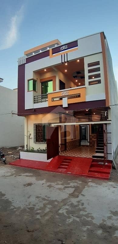 سعدی ٹاؤن سکیم 33 کراچی میں 4 کمروں کا 5 مرلہ مکان 1.8 کروڑ میں برائے فروخت۔