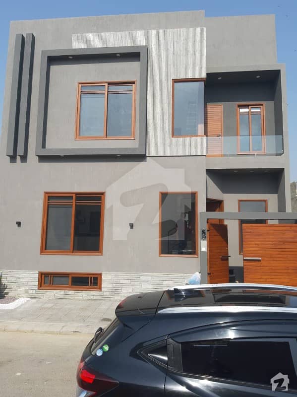 100 Sq Yards West Open Beautiful Modern Bungalow Brand New With Basement In Prime Location Of Dha Phase 8 Karachi