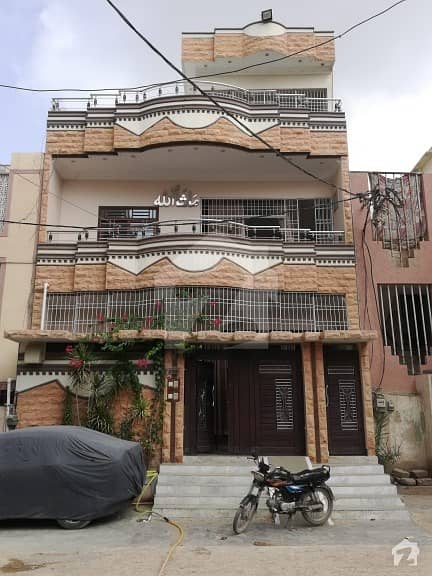 بفر زون - سیکٹر 15-A / 4 بفر زون نارتھ کراچی کراچی میں 4 کمروں کا 5 مرلہ مکان 2.55 کروڑ میں برائے فروخت۔