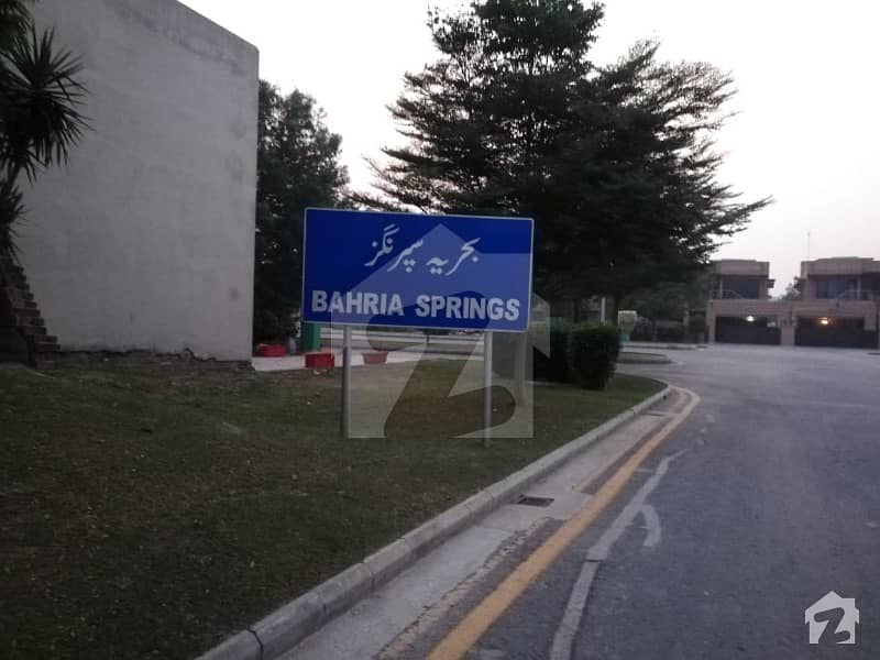 Superb Location 1 Kanal For Sale In Gated Block Bahria Springs Sector B
