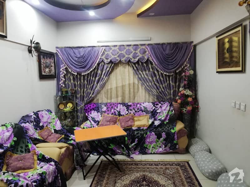 نارتھ ناظم آباد ۔ بلاک این نارتھ ناظم آباد کراچی میں 3 کمروں کا 7 مرلہ فلیٹ 1.58 کروڑ میں برائے فروخت۔