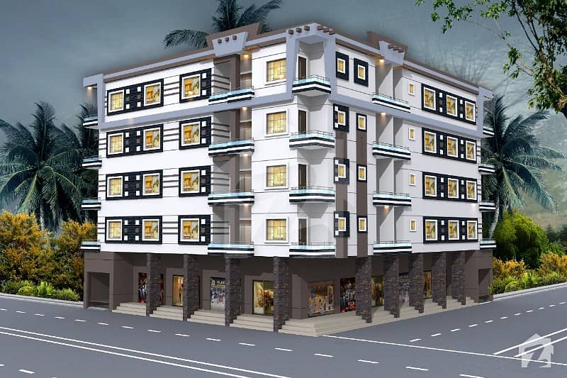 گلشنِ معمار - سیکٹر وائے گلشنِ معمار گداپ ٹاؤن کراچی میں 2 کمروں کا 5 مرلہ فلیٹ 71 لاکھ میں برائے فروخت۔