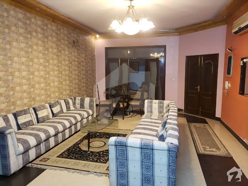 Furnished Well Maintained Portion Is Available At Good Location