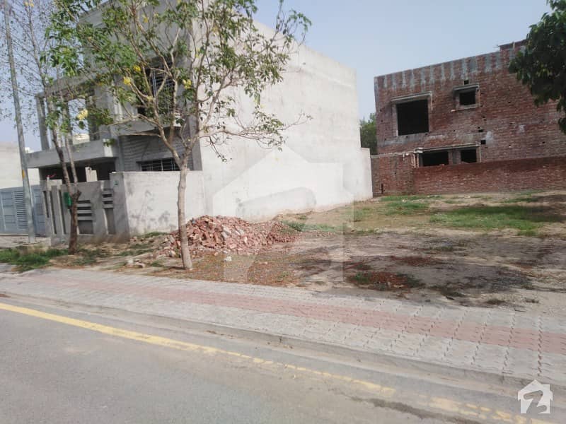 14 Marla Corner Plot Map Utility Possession Paid Iqbal Block Bahria Town Lahore