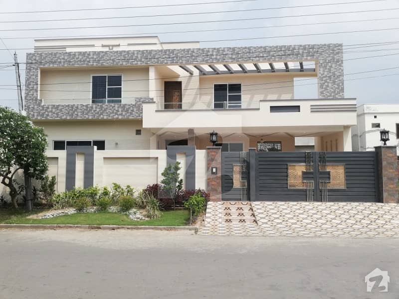 1 Kanal Brand New Corner House For Sale In Satluj Block Of DC Colony Gujranwala