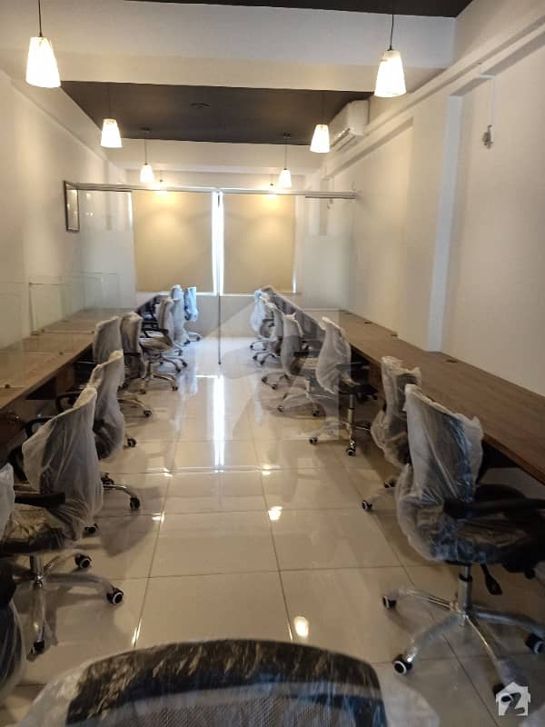 Vip Brand New Full Furnished Office For Rent Near 26 Street Work Station 27 Person Best For It Software