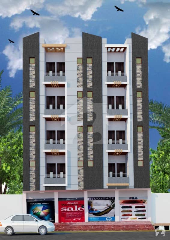 Chance Deal Top Floor Flat Available For Sale In Mehmoodabad No 6 Near Sitara Bakers