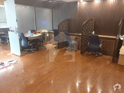 800 Sq Feet Fully Furnished Office For Rent On Main Boulevard Gulberg Lahore