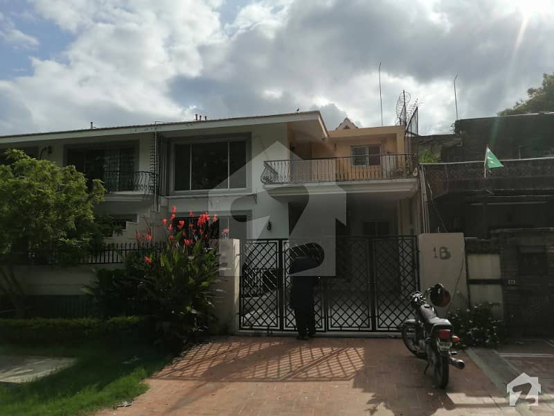F-7/4 Ideal Location Park Face Independent House With Basement For Rent