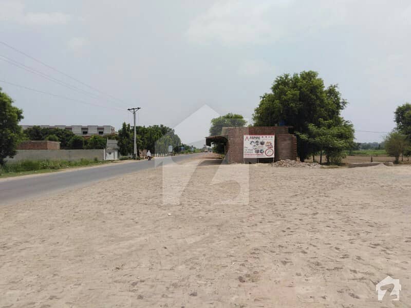 Good 384  Square Feet Commercial Plot For Sale On Painsra - Dijkot Road