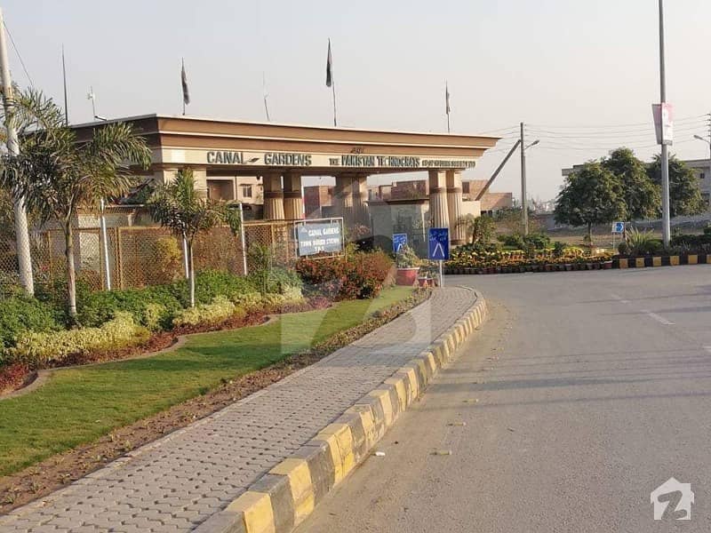 1 Kanal Plot Available For Sale In Block C Canal Garden Canal Garden