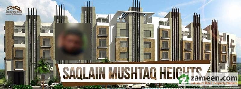 Flat is Available For Sale on Installments Saqlain Mushtaq Heights Phase 8 Bahria Town