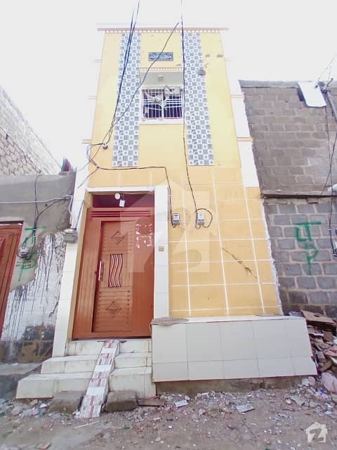 کورنگی ۔ سیکٹر 33 کورنگی انڈسٹریل ایریا کورنگی کراچی میں 3 کمروں کا 2 مرلہ مکان 45 لاکھ میں برائے فروخت۔