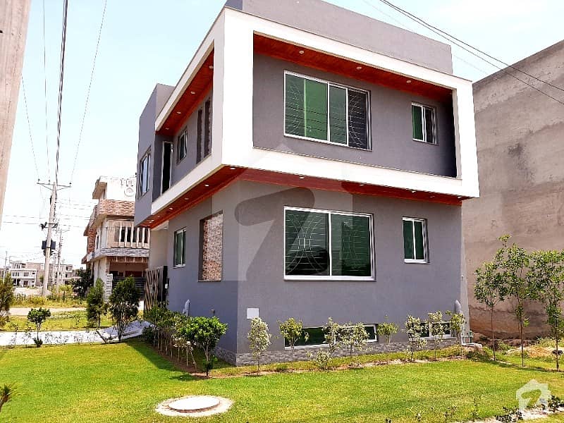 3 Marla Corner Plus Full Basement Brand New Lavish House Available For Sale In Formanites Housing Scheme