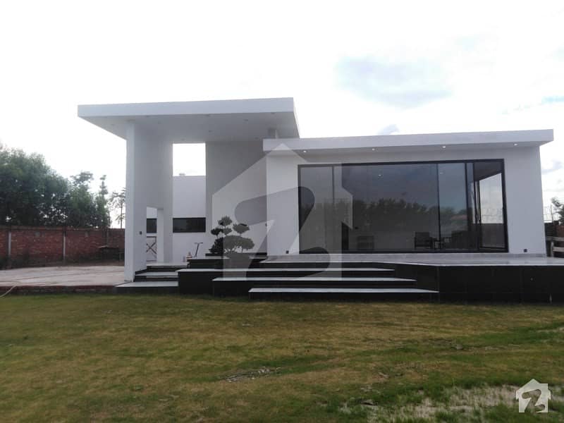 4 Kanal 4 Marla Corner Farm House For Sale On Barki Road Lahore