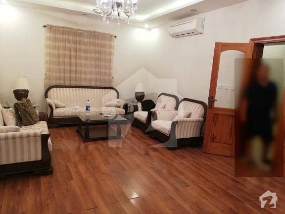 F-8  Independent Ground Portion With 3 Bed Fully Furnished